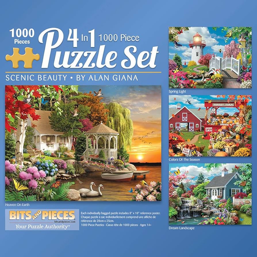 Amazon | Bits and Pieces - 4-in-1 Multi-Pack - 1000 Piece